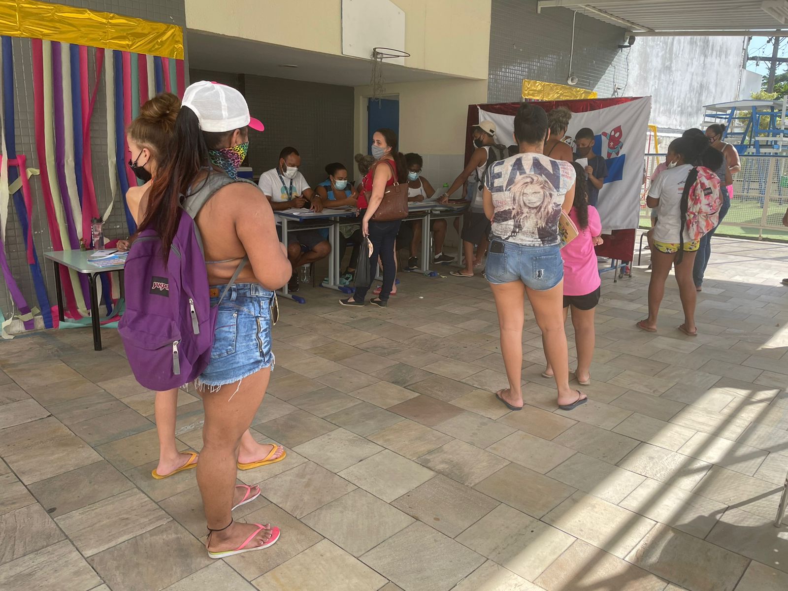 VACINAÇÃO INFANTIL NA CF RINALDO DE LAMARE