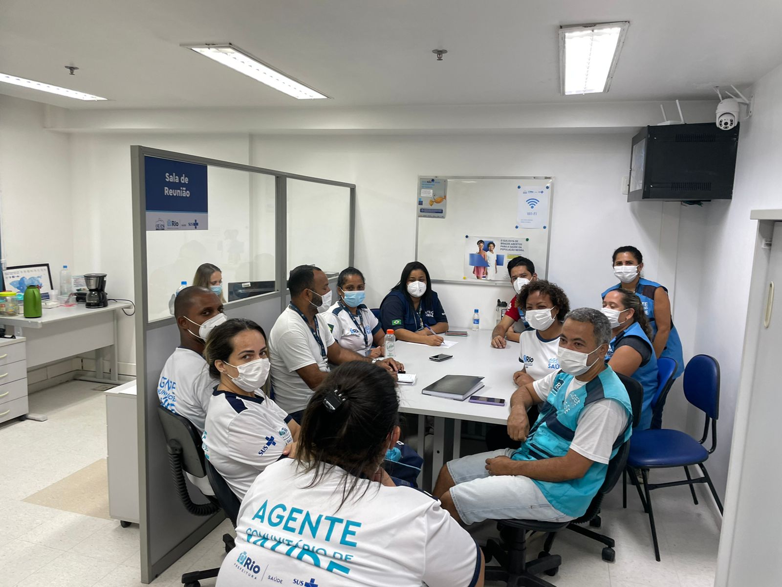 Reunião dos ACS da CF Rinaldo de Lamare