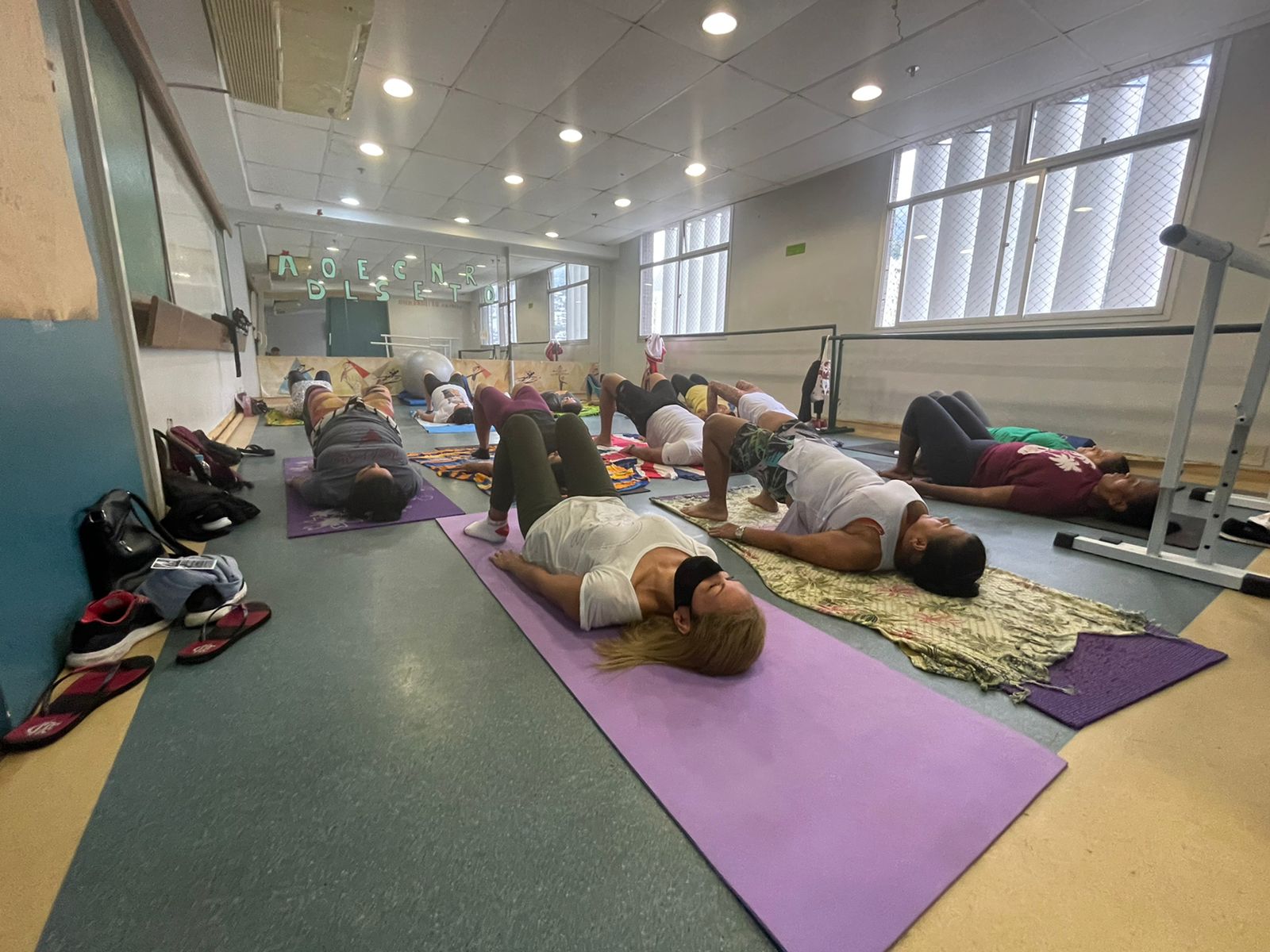 Pilates com o Programa Academia Carioca