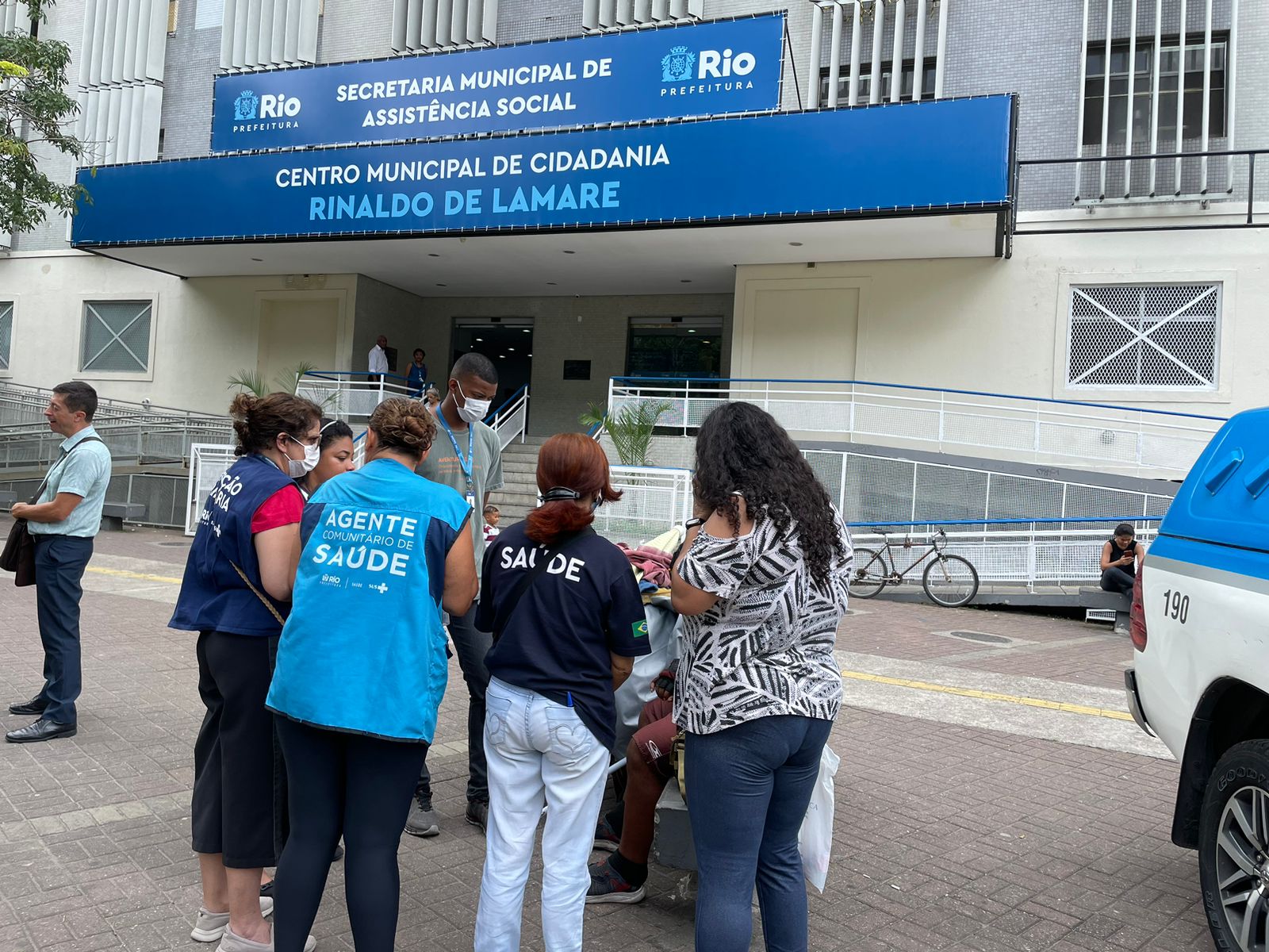 Oficina POPrua com equipes de Saúde da Família da Rocinha