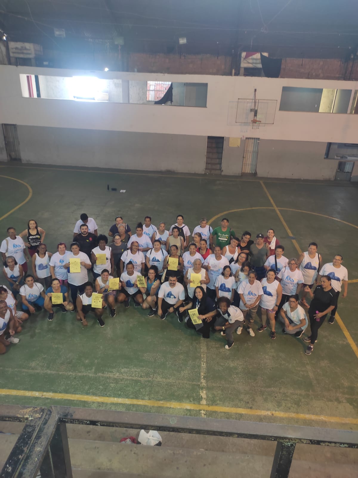 Roda de Conversa sobre Saúde Mental e Prevenção do Suicídio com usuários da Academia Carioca – CMS Albert Sabin