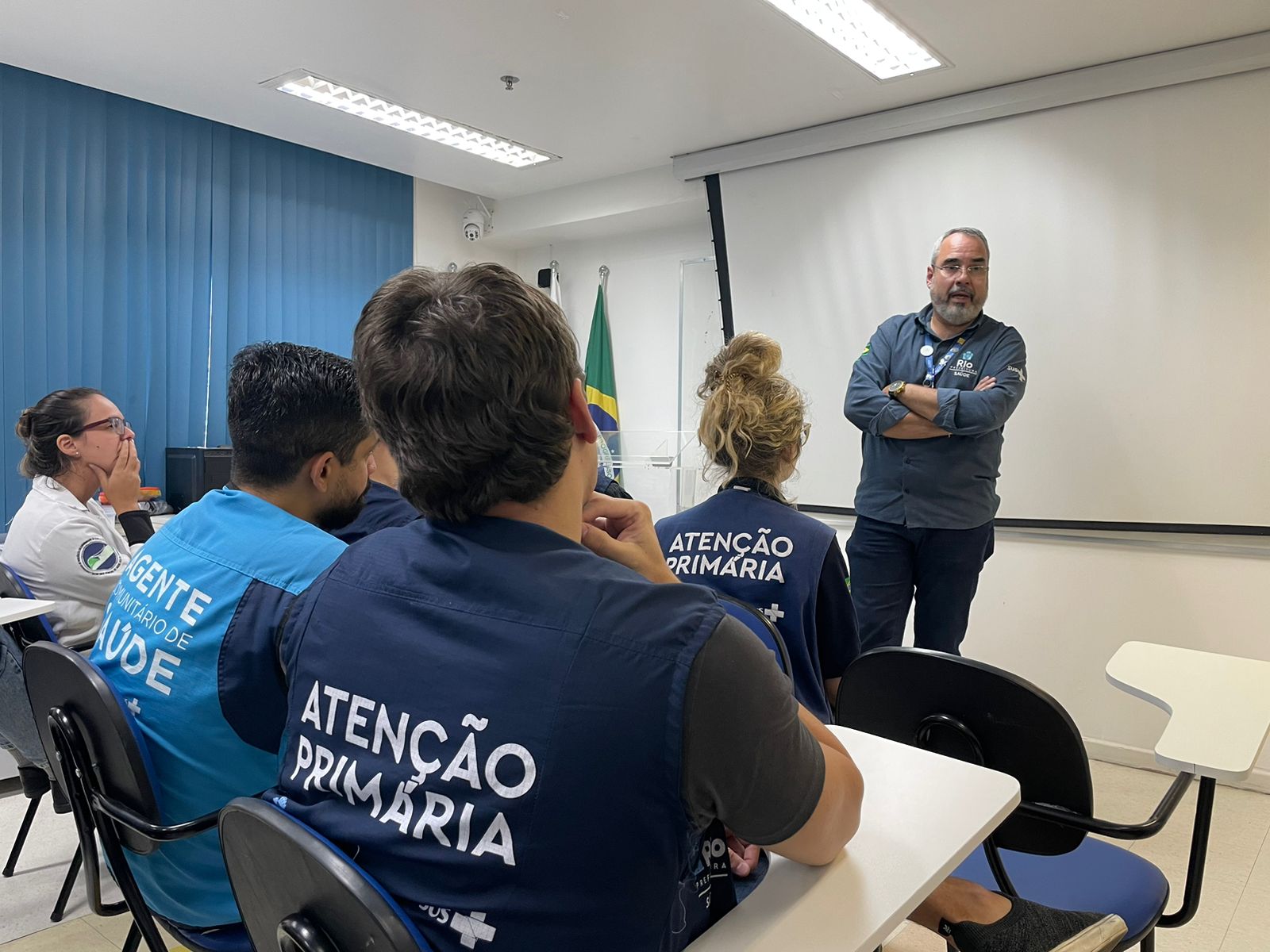 Reunião geral para apresentação da nova gerência – CF Rinaldo de Lamare