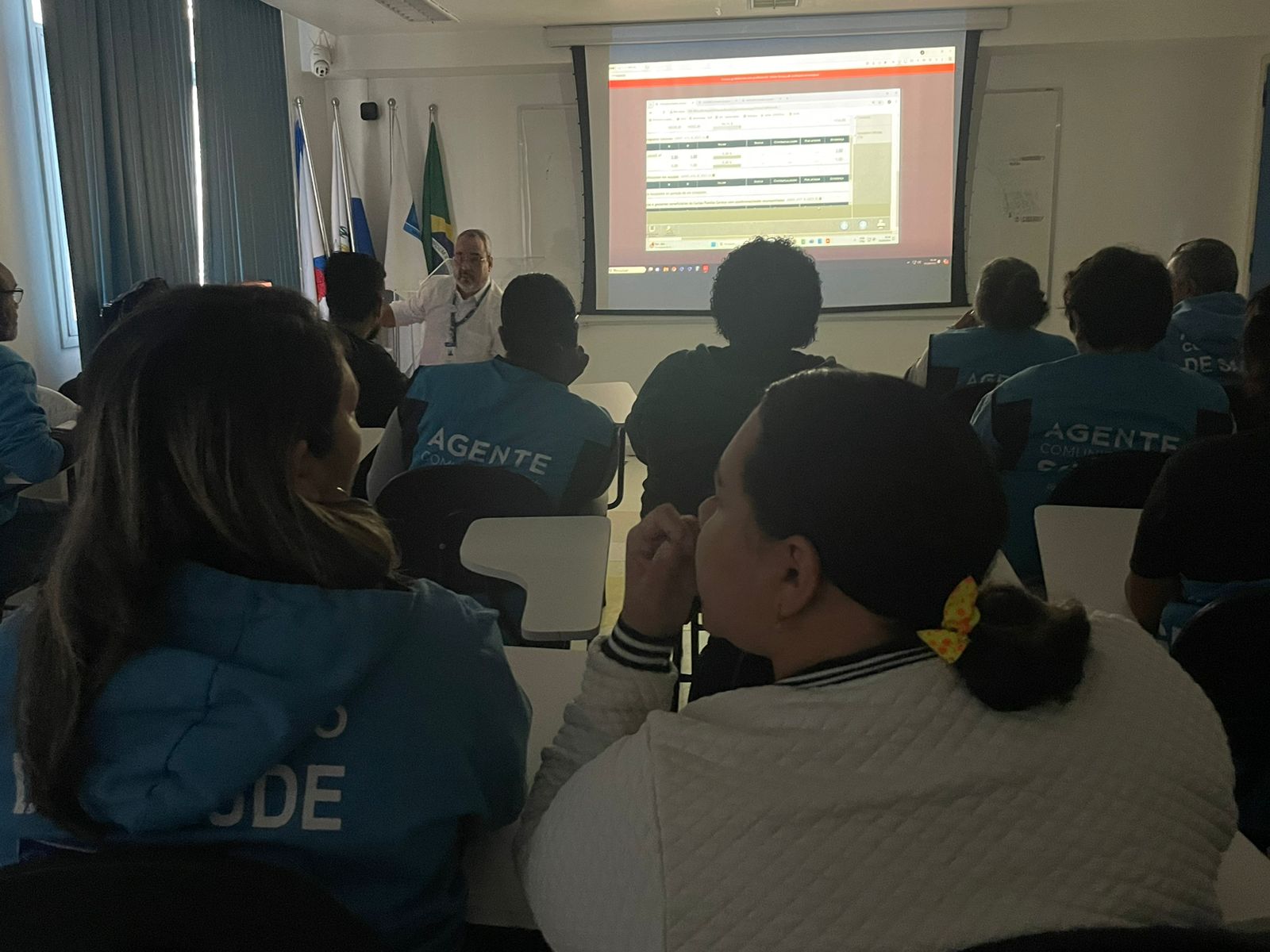 Reunião Geral com os ACS da CF Rinaldo De Lamare