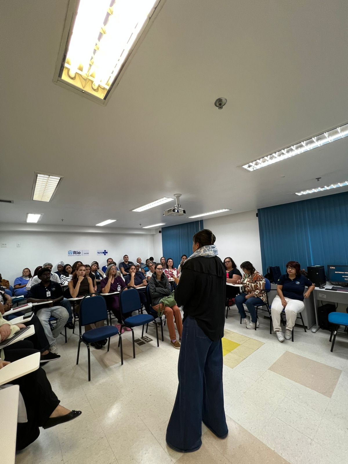 Treinamento sobre “Entrega Voluntaria” – Maternidade Rocinha