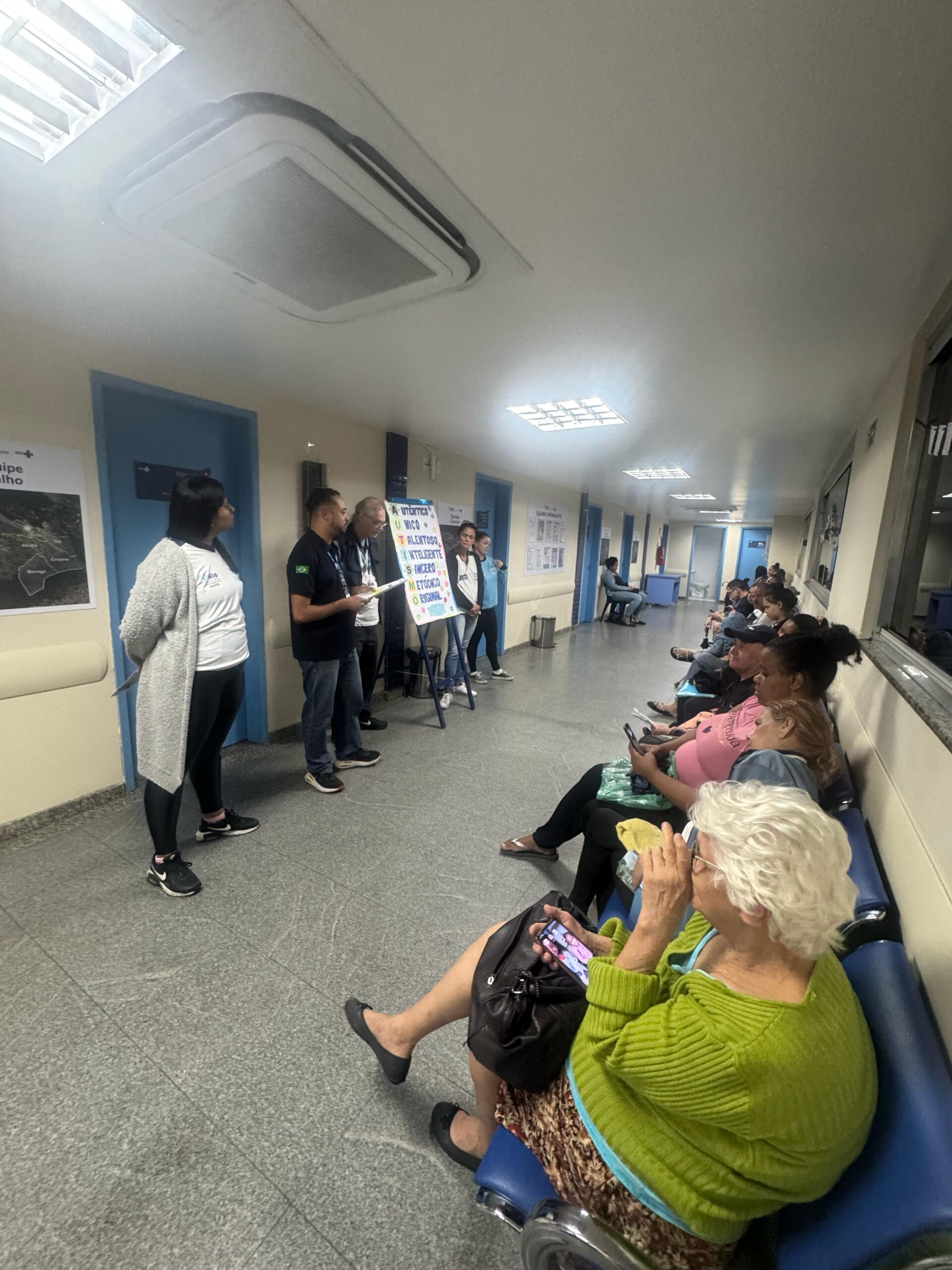 Sala de Espera sobre Transtorno do Espectro Autista (TEA) – CMS Dr. Albert Sabin