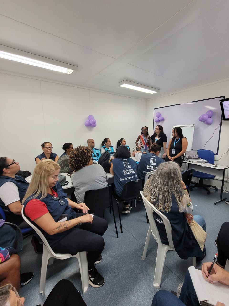Treinamento de Agentes Comunitários de Saúde (ACS) no Planejamento Reprodutivo – CF Maria do Socorro Silva e Souza