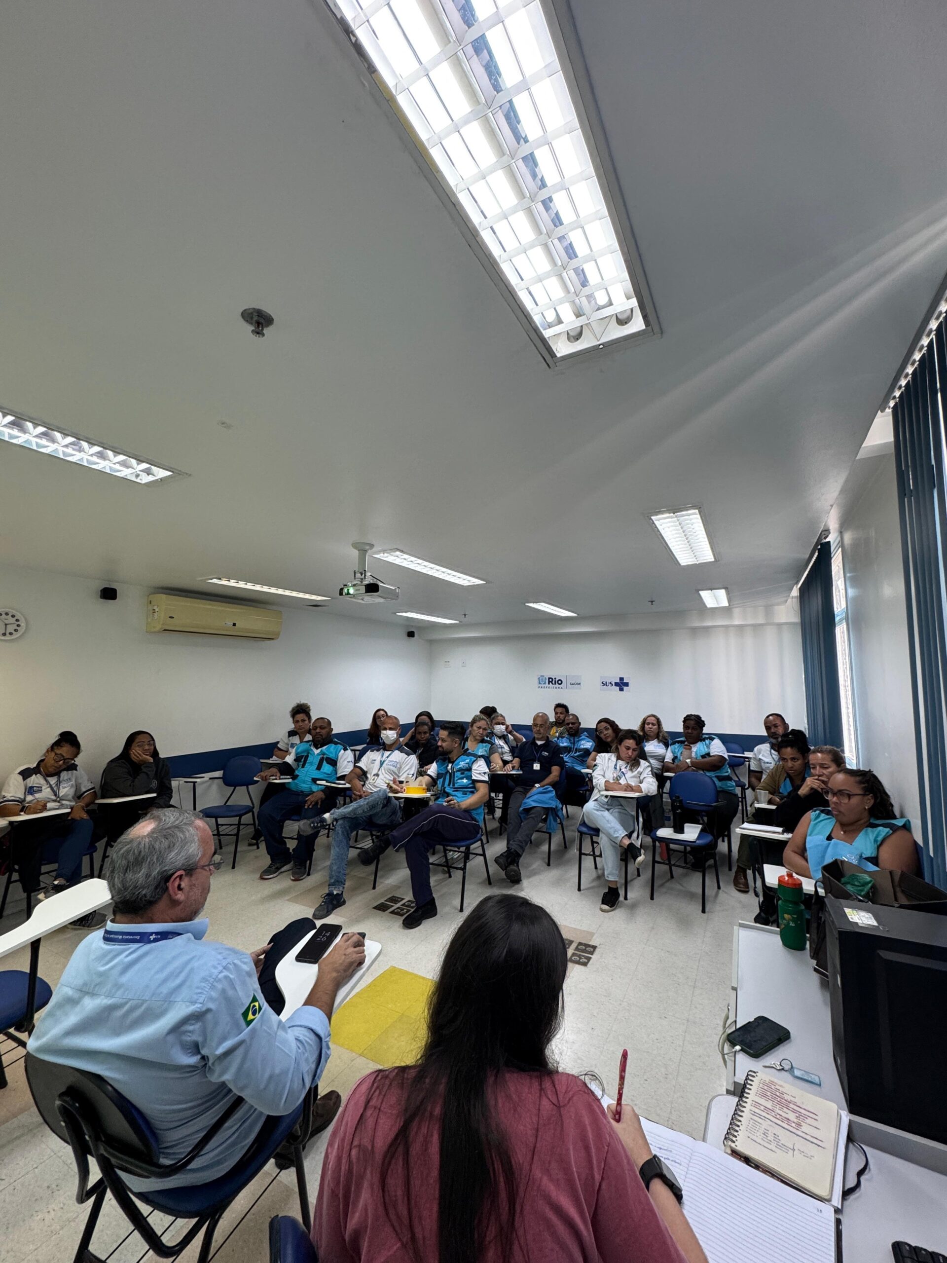 Reunião de Alinhamento de Fluxos com Enfermeiros e Agentes Comunitários de Saúde (ACS) – CF Rinaldo De Lamare