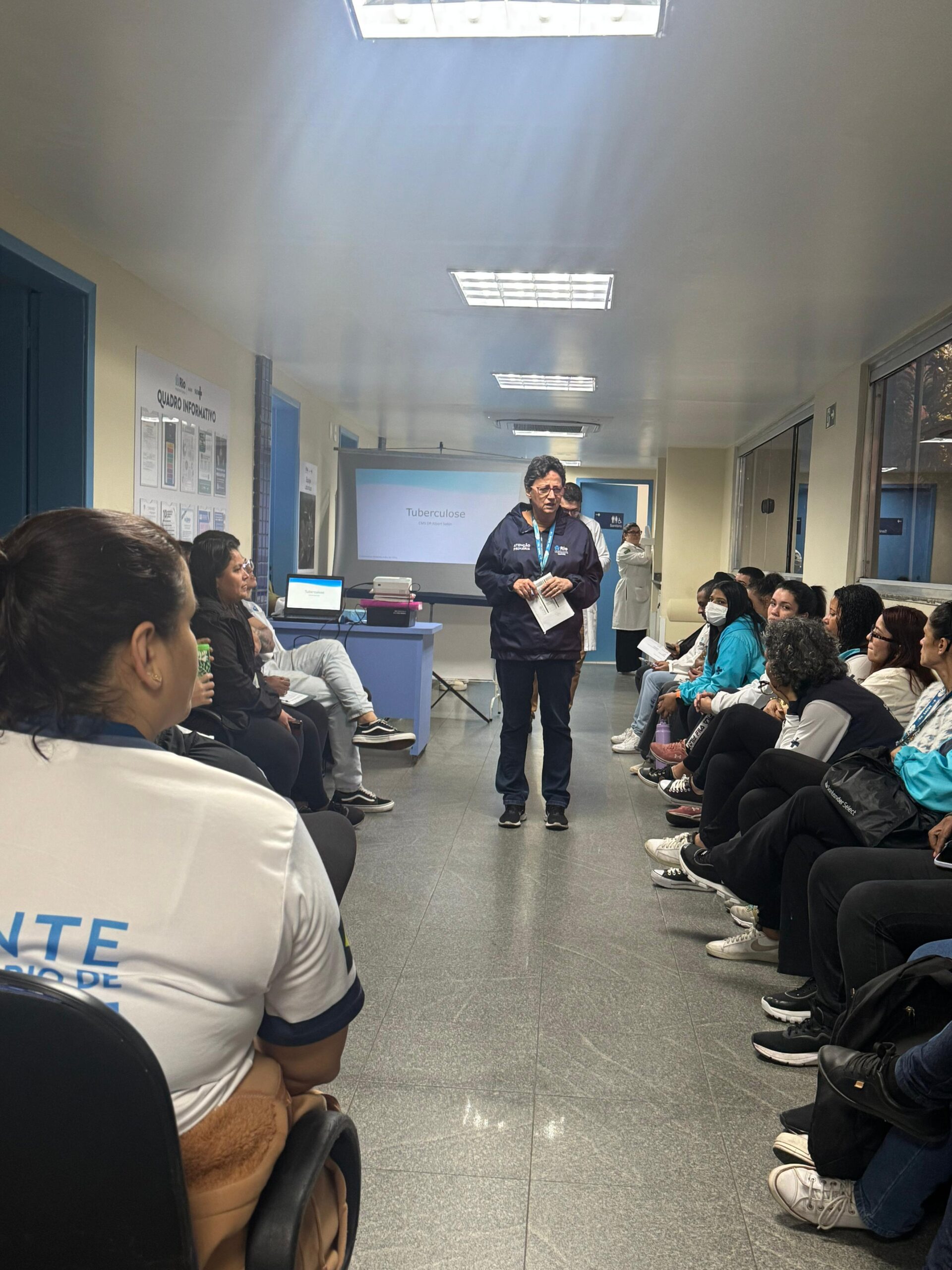 Reunião Geral Sobre Tuberculose – CMS Dr Albert Sabin