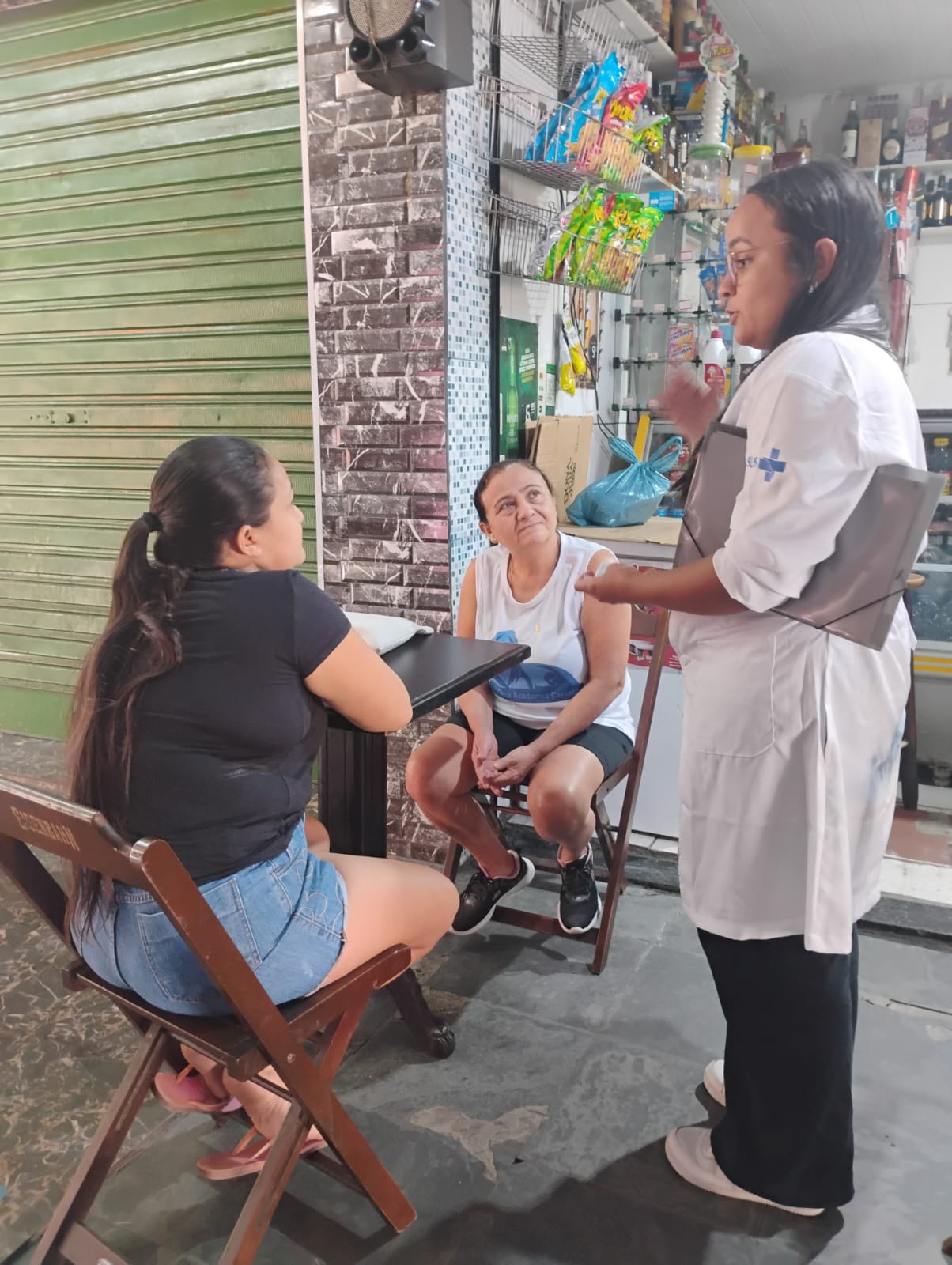 Ação de Incentivo à Doação de Sangue com os Residentes de Enfermagem de Família e Comunidade (PREFC) da Clínica da Família Maria do Socorro Silva e Souza