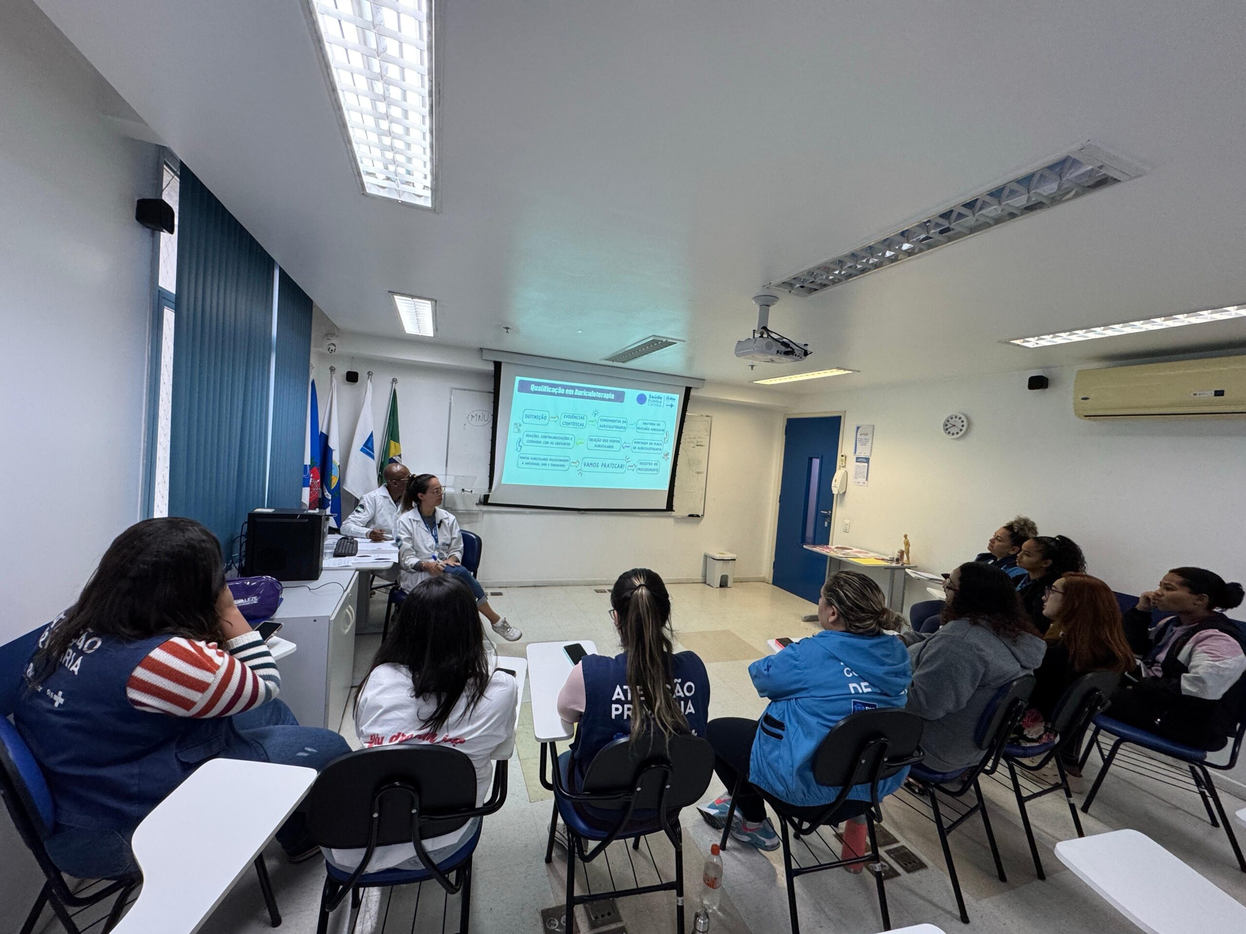 Oficina Teórico-Prático de Auriculoterapia na Atenção Primária em Saúde (APS) – CF Rinaldo De Lamare