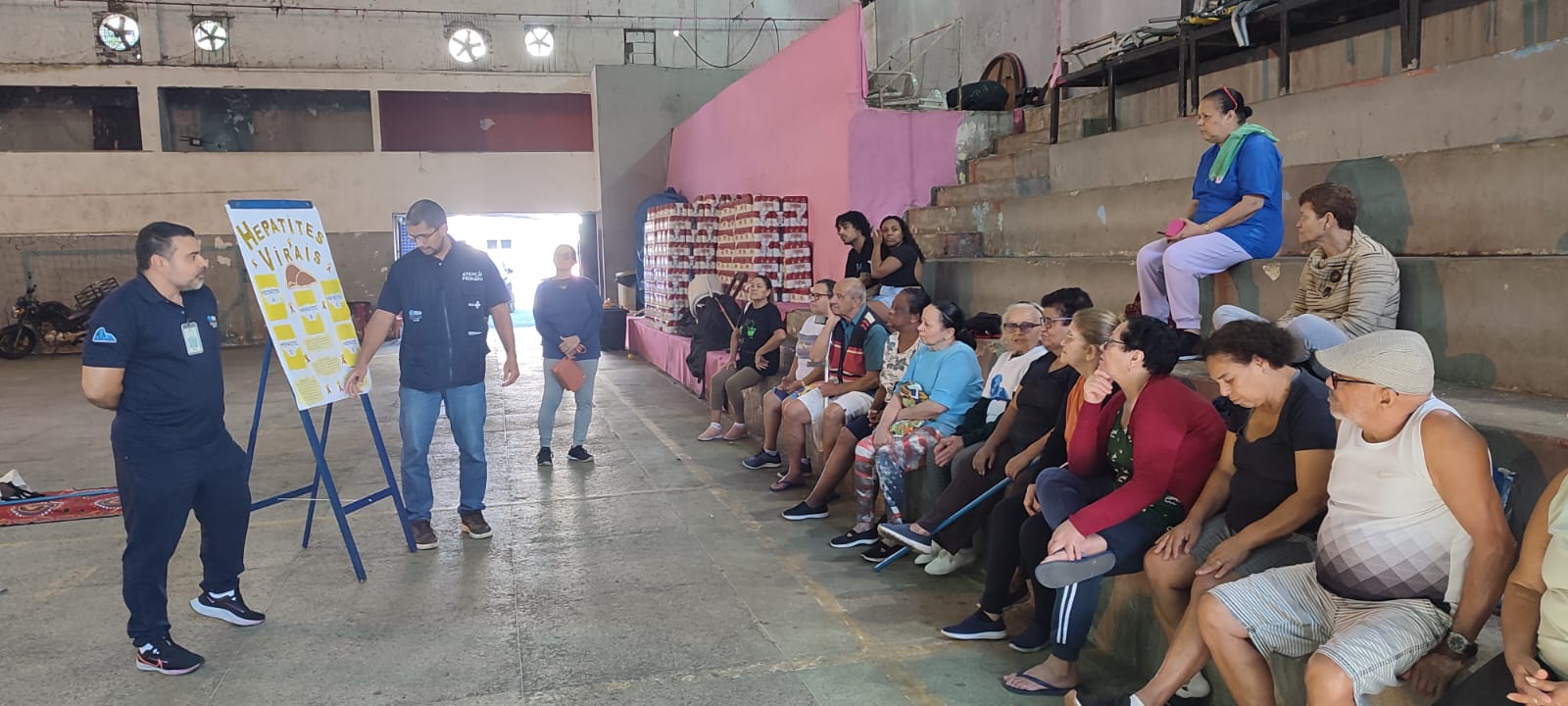 Grupo de Alívio e Julho Amarelo – CMS Dr. Albert Sabin