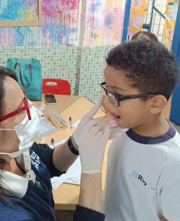 Programa Saúde na Escola (PSE) – Creche Municipal Castelinho – CF Maria do Socorro Silva e Souza