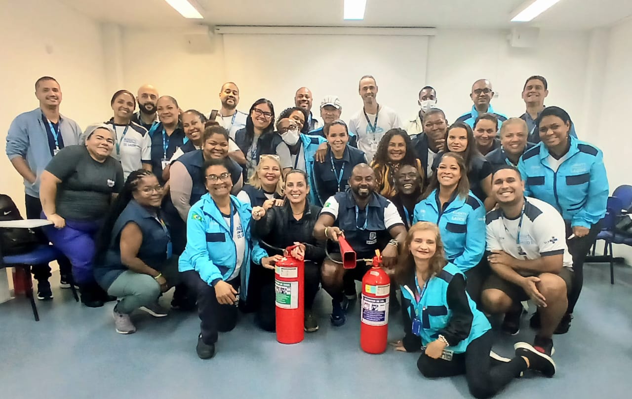 Treinamento Básico de Combate e Prevenção a Incêndios – CF Maria do Socorro Silva e Souza