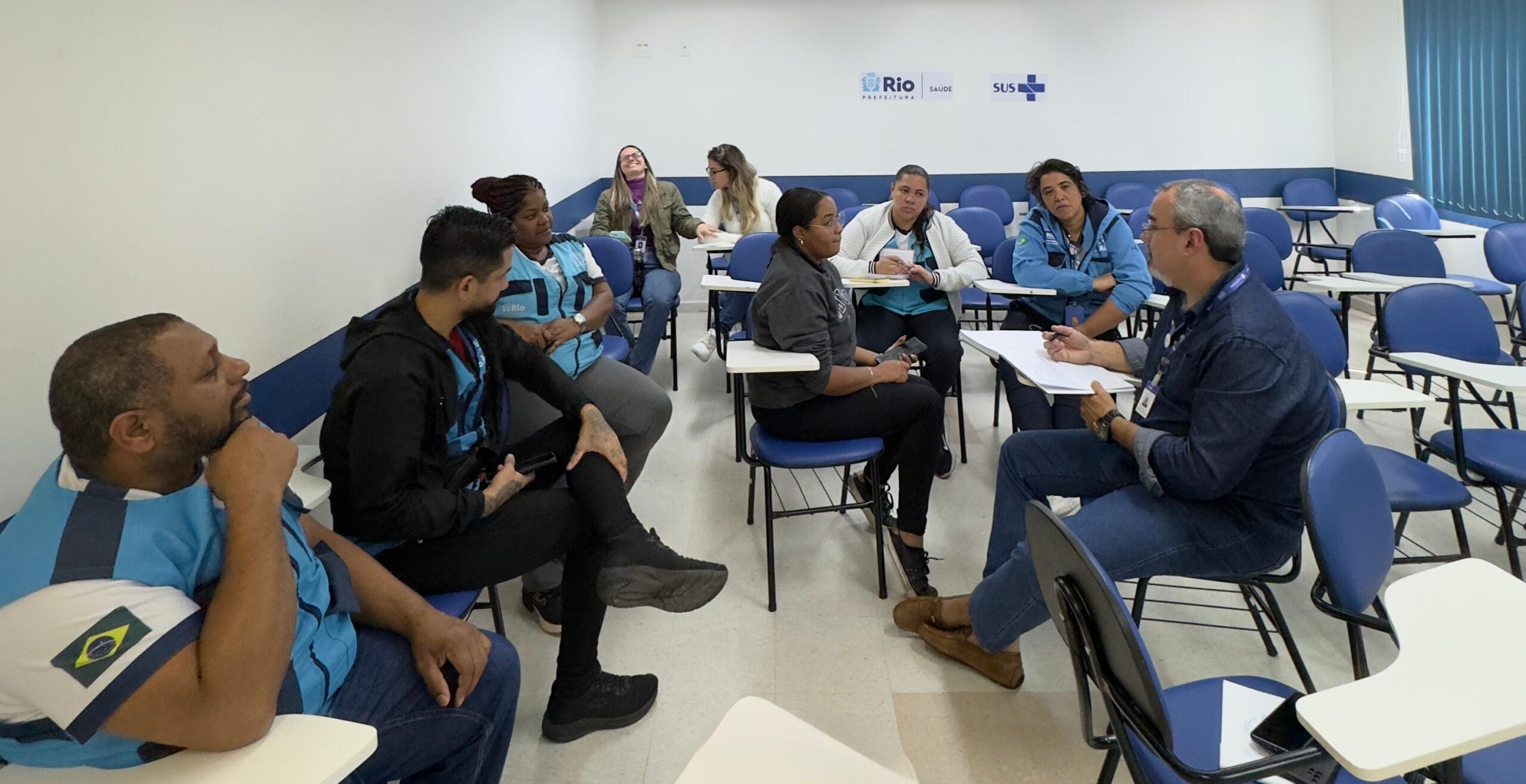 Reunião de Alinhamento de Fluxos com Agentes Comunitários de Saúde – CF Rinaldo De Lamare