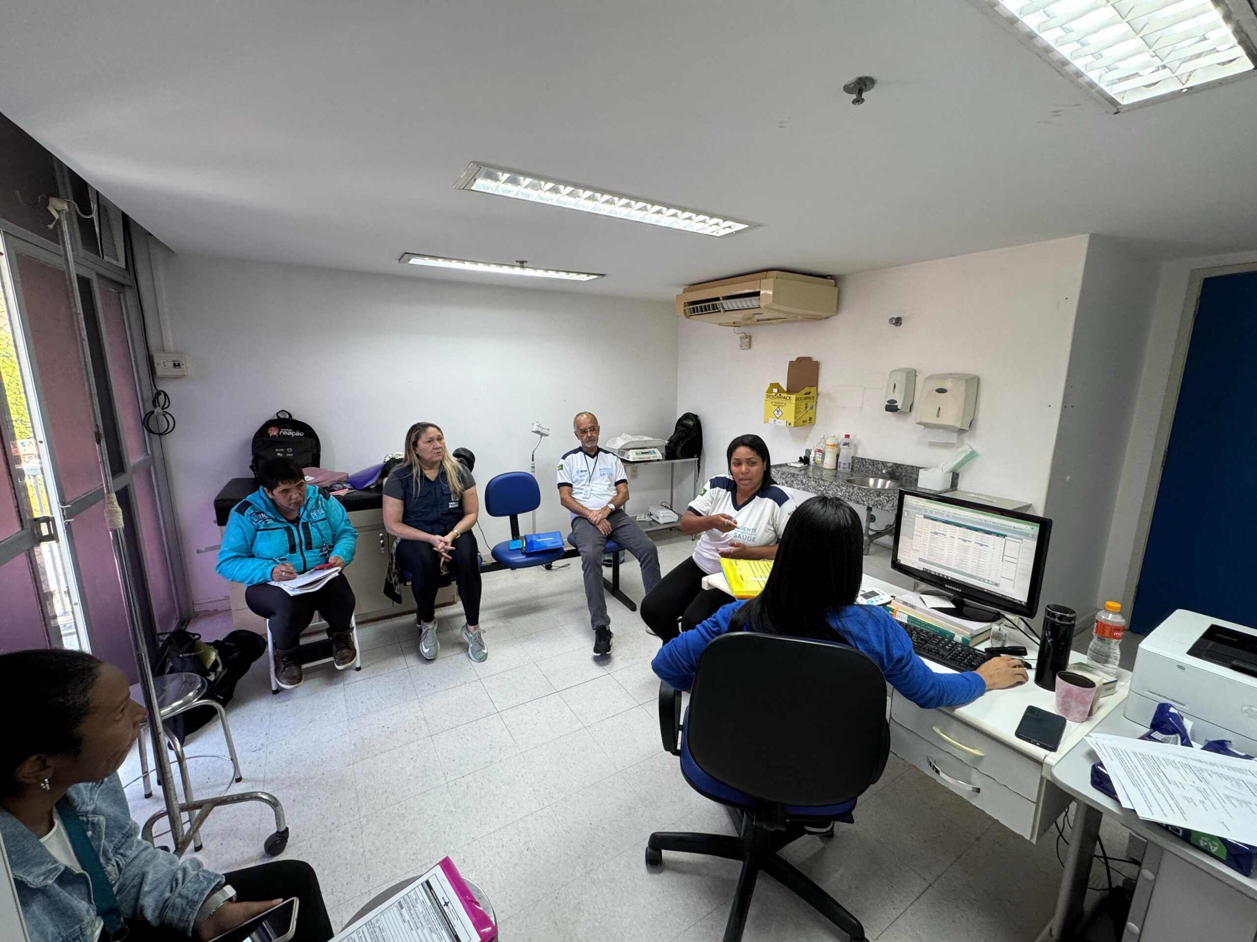 Reunião da Equipe Trampolim – CF Rinaldo de Lamare