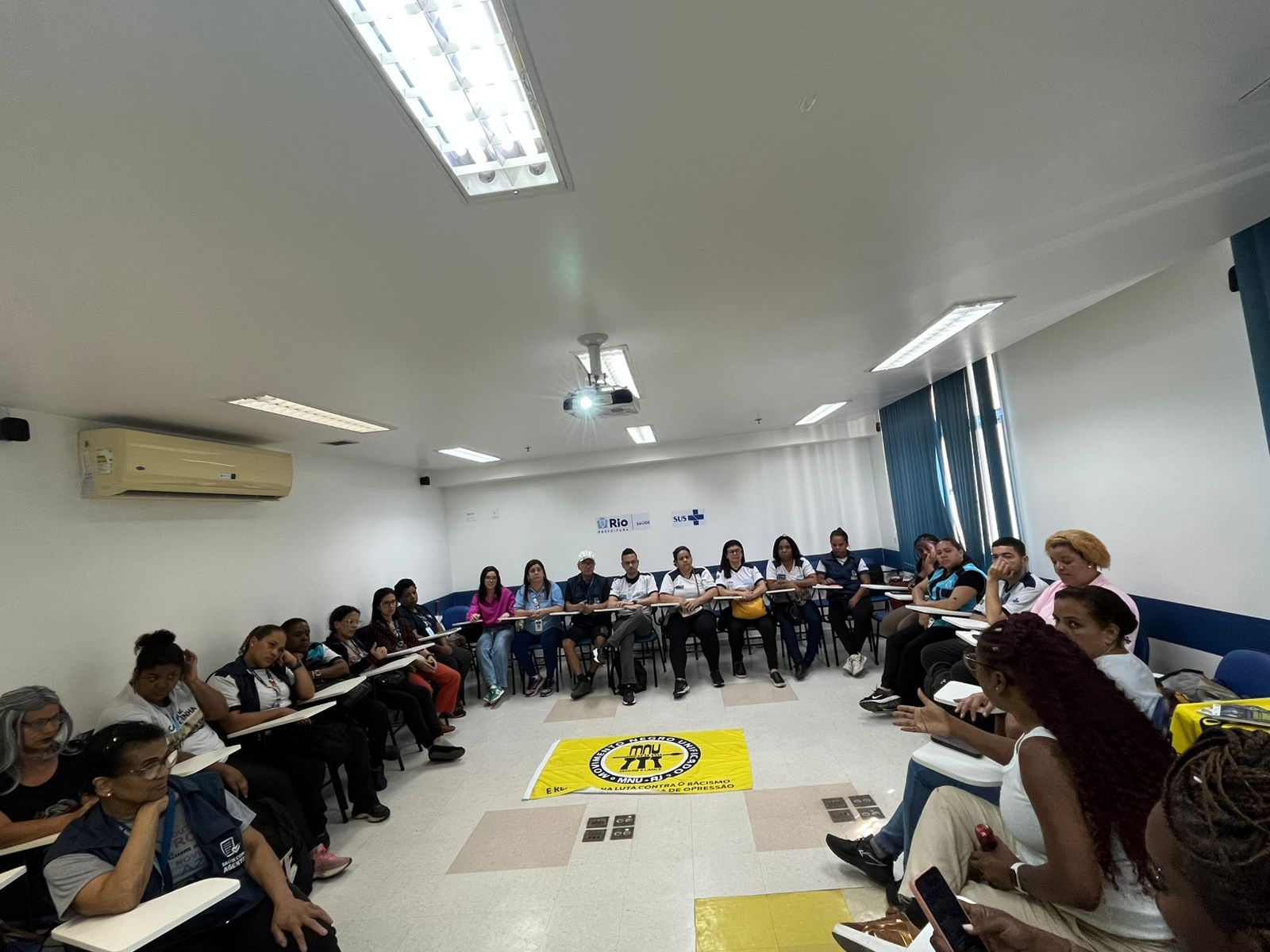 Curso Formação de Promotores Populares de Saúde Antirracista Pela Fiocruz – Movimento Negro Unificado (MNU – RJ)