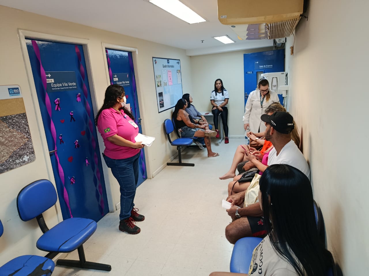 Sala de Espera promove diálogo sobre prevenção no Outubro Rosa – CF Rinaldo De Lamare