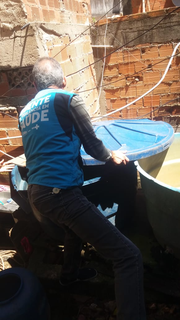 Ação no Território com Equipe Macega reforça combate à dengue e conscientização da comunidade – CMS Dr Albert Sabin