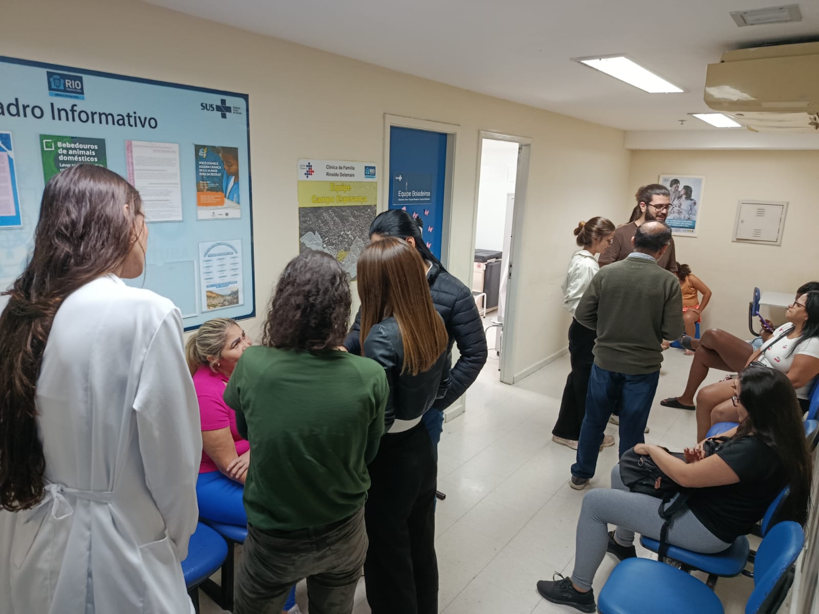 Ação Educativa pelos Acadêmicos de Medicina sobre Cadastro Situacional dos Usuários – CF Rinaldo De Lamare