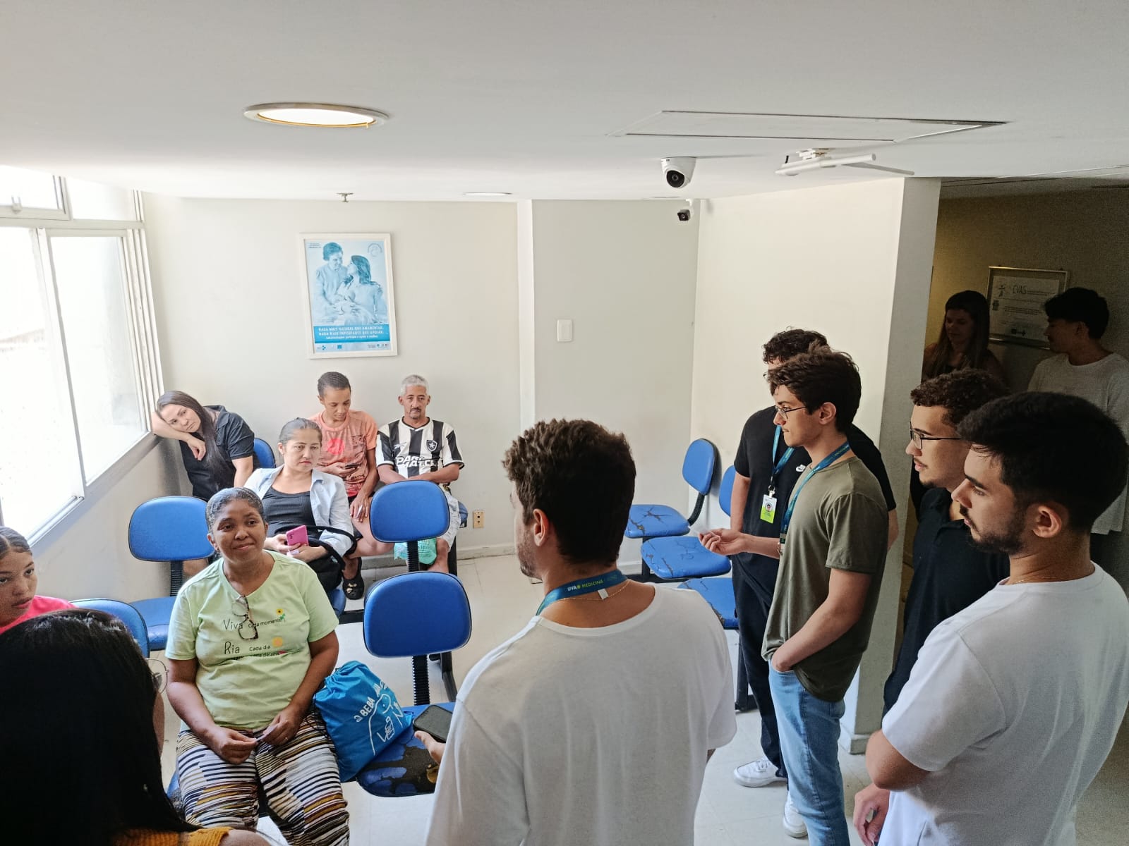 Sala de Espera sobre Saúde Materna e Puerpério – CF Rinaldo De Lamare