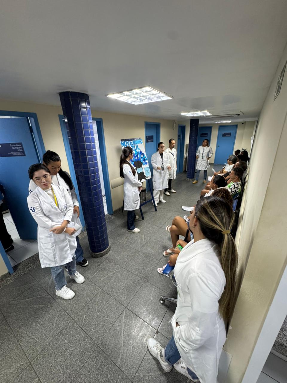 Sala de Espera aborda Novembro Azul e reforça a importância da prevenção à saúde do homem – CMS Dr Albert Sabin