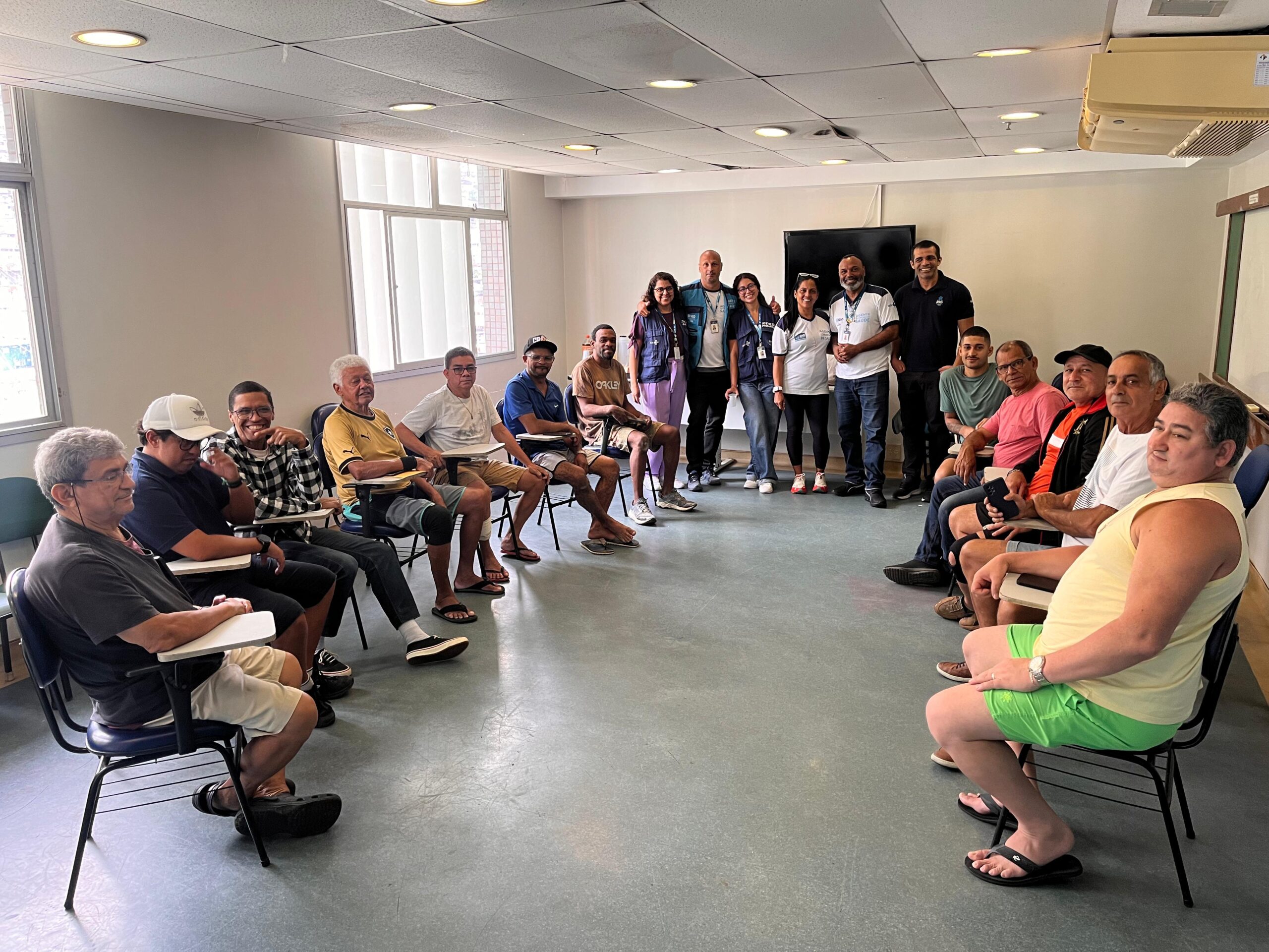 Encontro com Homens sobre Novembro Azul – CF Rinaldo De Lamare