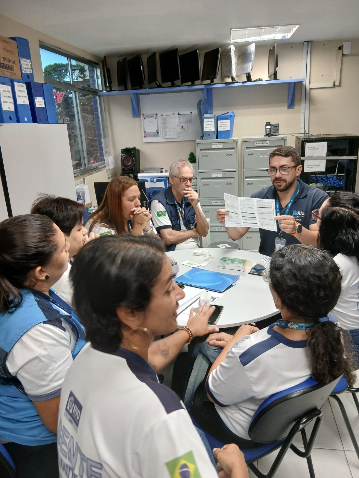 Treinamento sobre Autoteste de HIV reforça prevenção e mobilização para o Dezembro Vermelho – CMS Dr. Albert Sabin