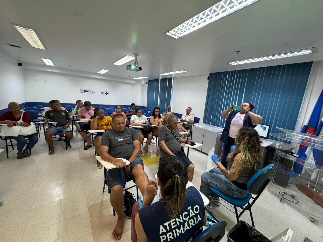 Grupo de Diabetes com Equipe Vila Verde – CF Rinaldo de Lamare