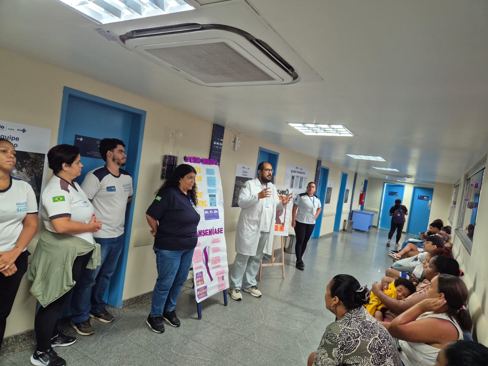 Equipe de Saúde da Família realiza atividade educativa sobre saúde mental e hanseníase – CMS Dr Albert Sabin