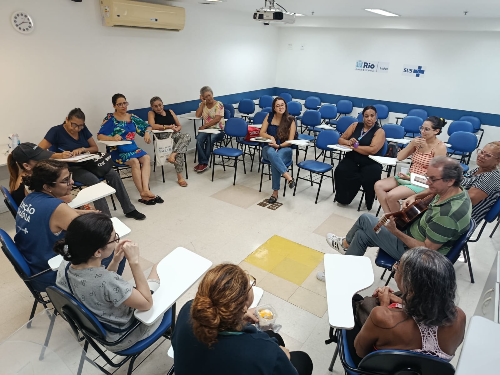 Integração de Grupos de Saúde Mental e Música na Atenção Primária à Saúde – CF Rinaldo de Lamare