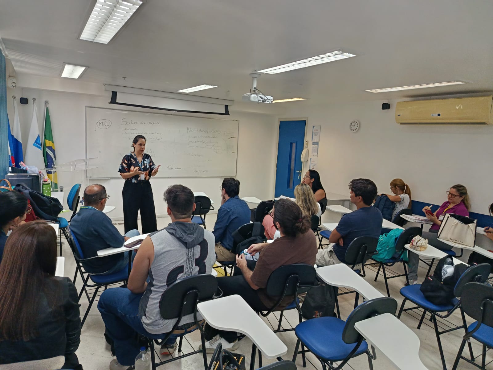 Atividade sobre fluxograma e acolhimento na CF Rinaldo de Lamare – OTICS-Rio Rocinha