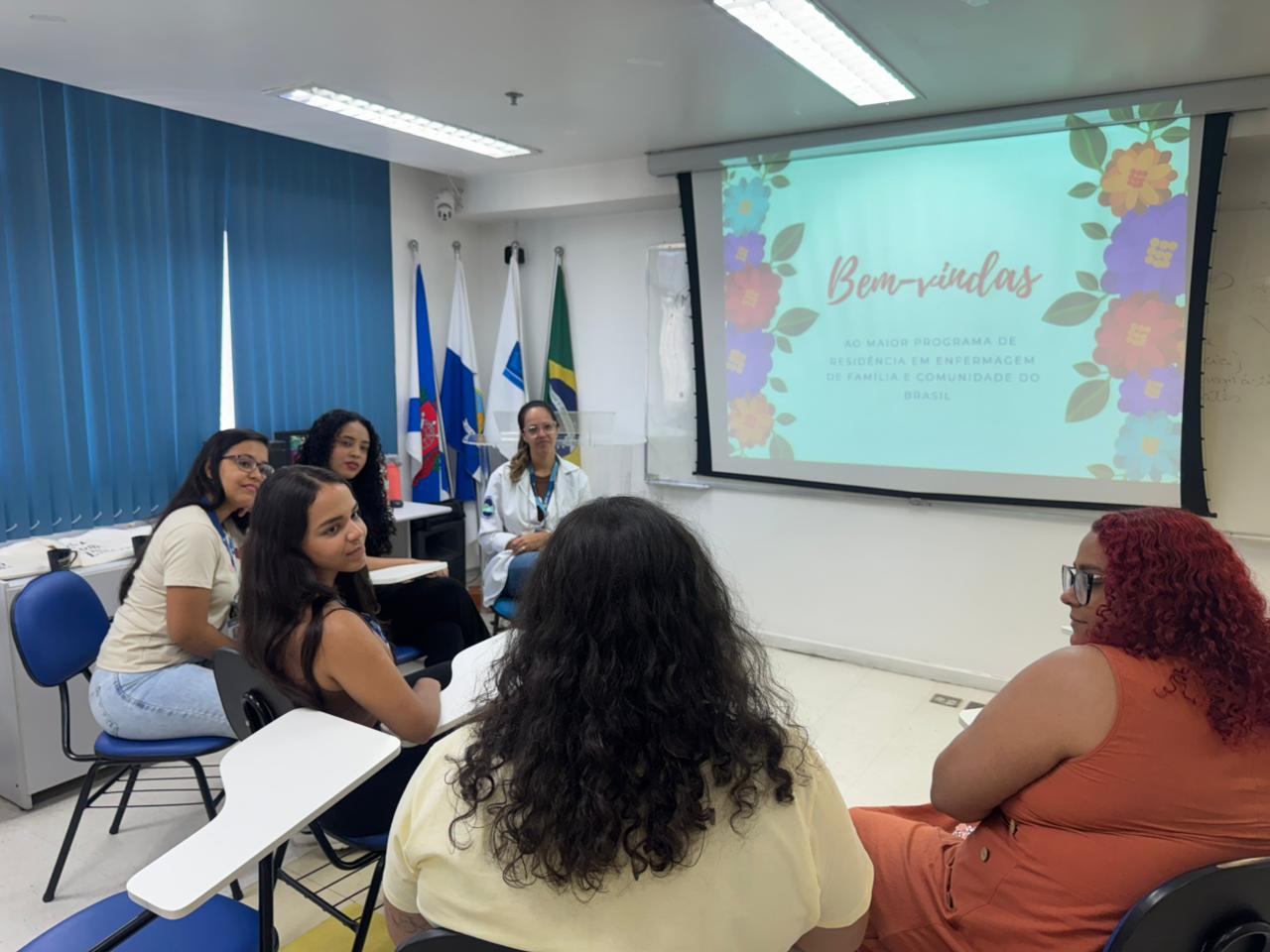 Recepção dos Residentes (R1) de Enfermagem – CF Rinaldo de Lamare