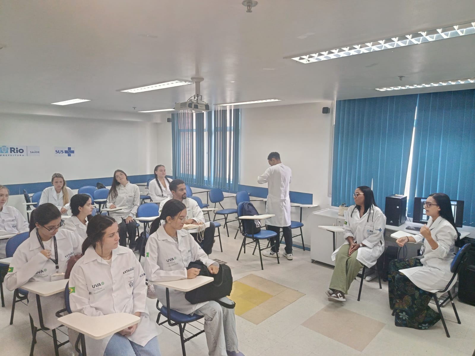 Vivência no Território na APS – Acadêmicos de Medicina (UVA) – CF Rinaldo de Lamare