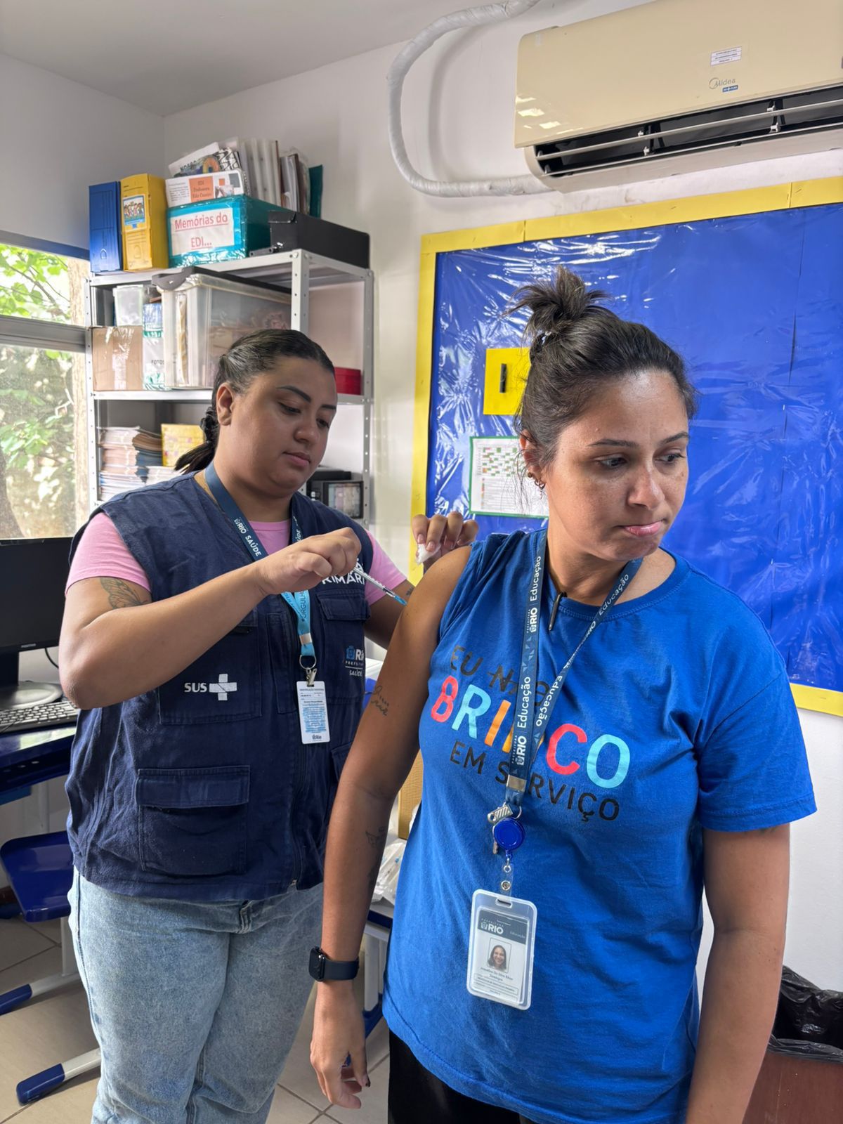 Programa Saúde na Escola (PSE) – Espaço de Desenvolvimento Infantil Professora Edir Caseiro Ribeiro – CMS Maria do Socorro Silva e Souza