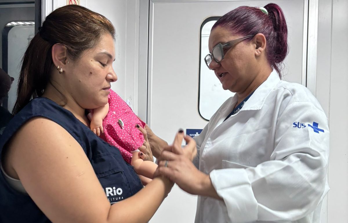 Treinamento do Teste do Pezinho – CF Maria do Socorro Silva e Souza
