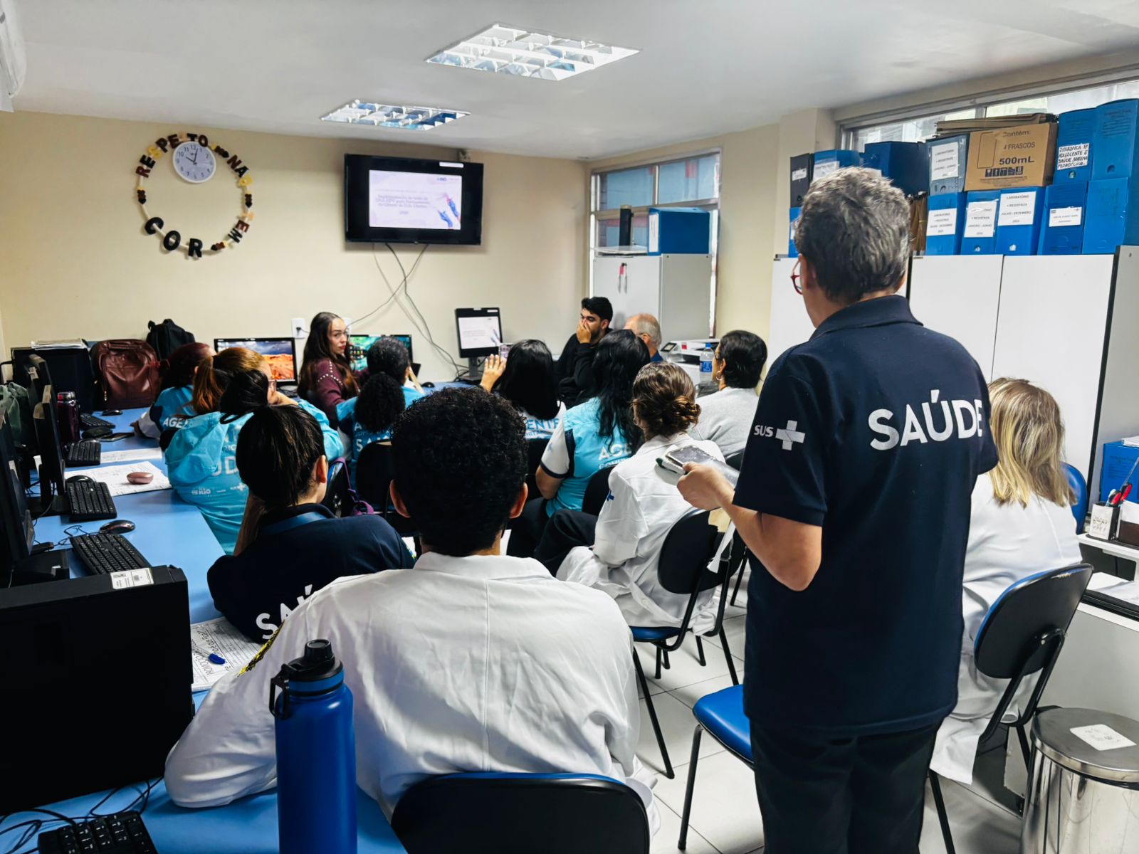 Treinamento sobre a Implementação do Teste de DNA-HPV para Rastreamento do Câncer de Colo Uterino