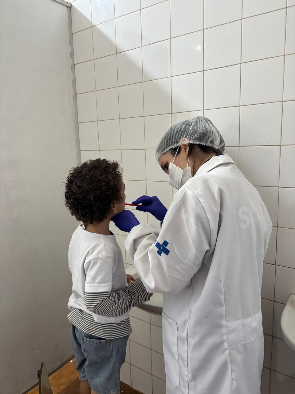 Programa Saúde na Escola (PSE) – Creche “E Aí Como é Que Fica?” – CMS Dr. Albert Sabin