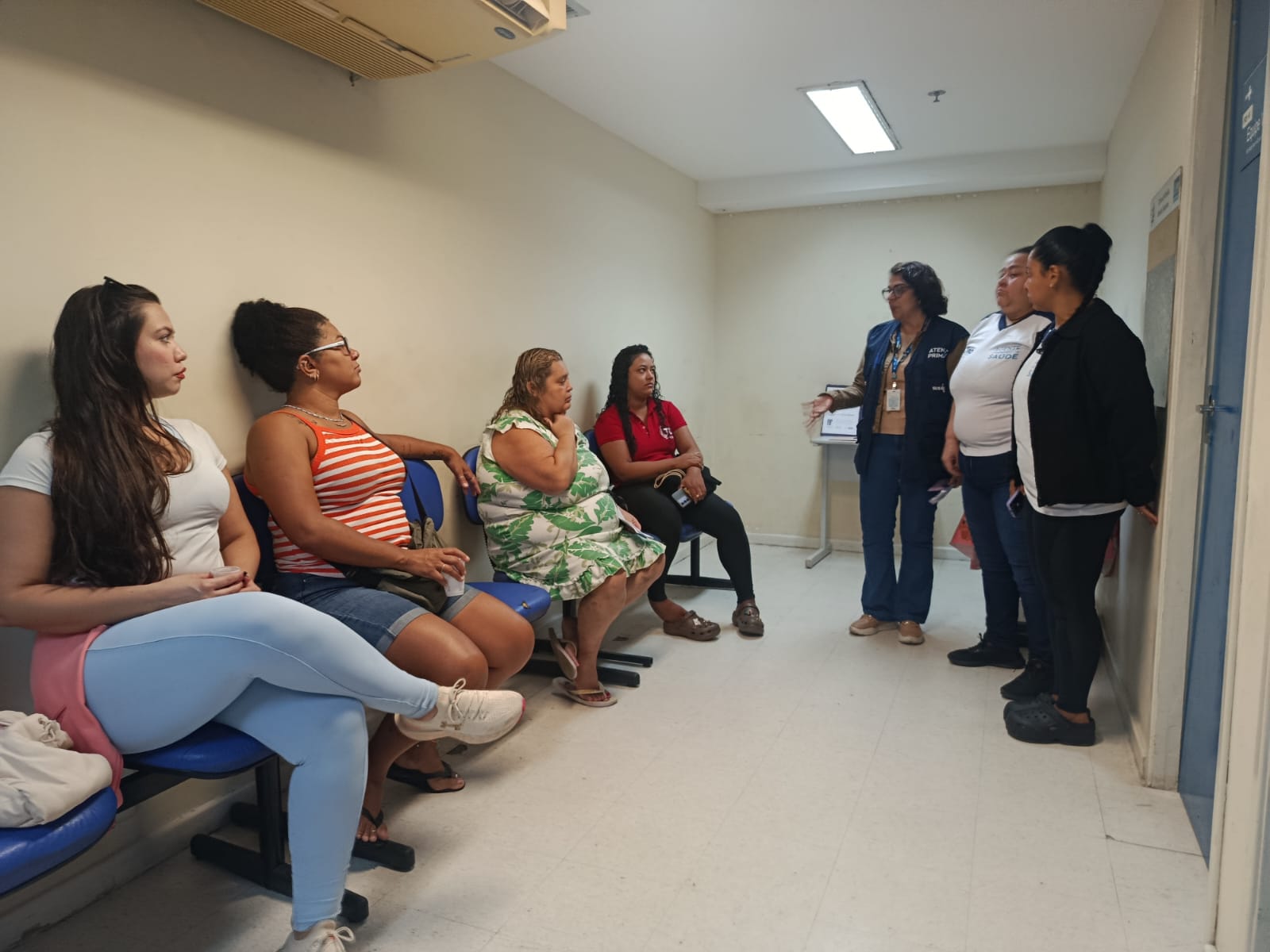 Sala de Espera – Saúde da Mulher – CF Rinaldo de Lamare