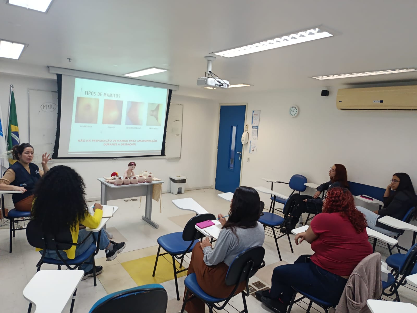 Teórico-Prática com Acadêmicos e Residentes de Enfermagem – CF Rinaldo de Lamare