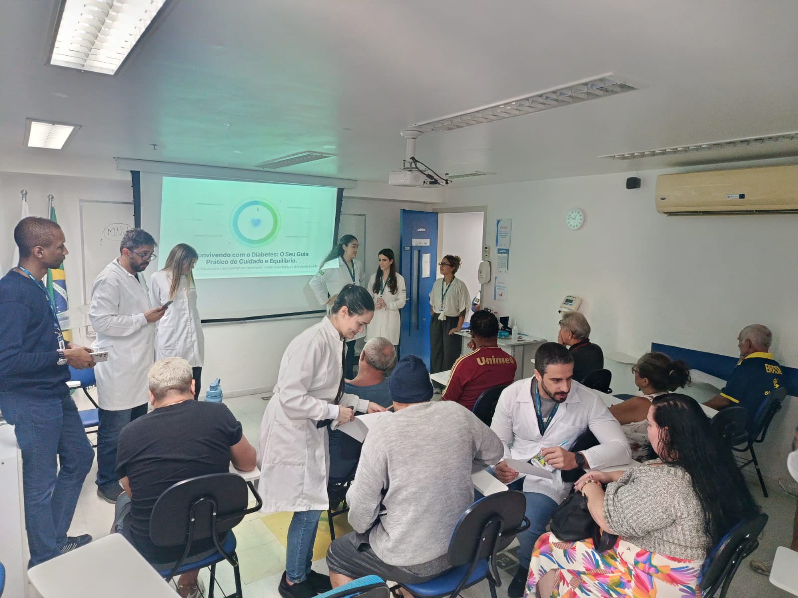 Grupo de Hiperdia – Equipe Canal – CF Rinaldo de Lamare