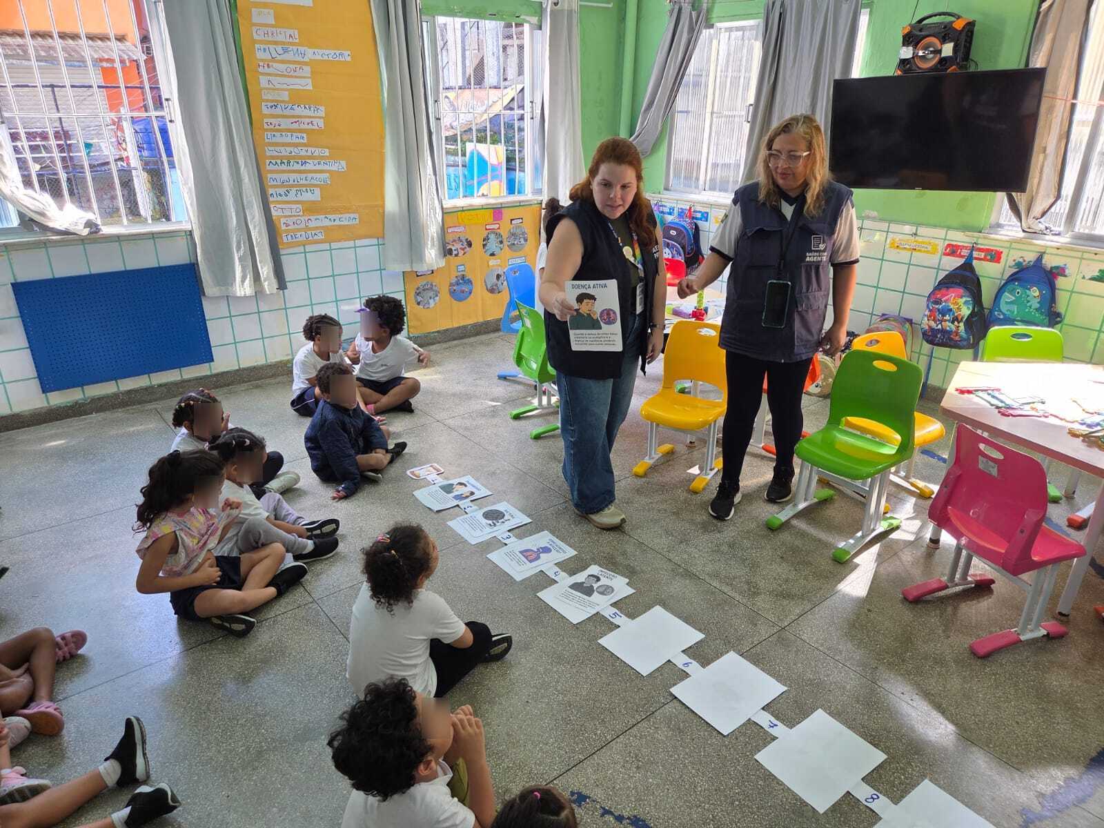 Programa Saúde na Escola (PSE) – Creche Municipal Castelinho – CF Maria do Socorro Silva e Souza