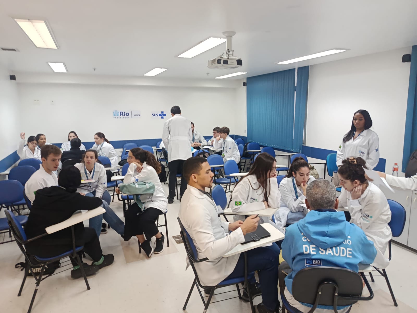 Integração entre Acadêmicos e ACS – Acadêmicos de Medicina UVA – CF Rinaldo de Lamare