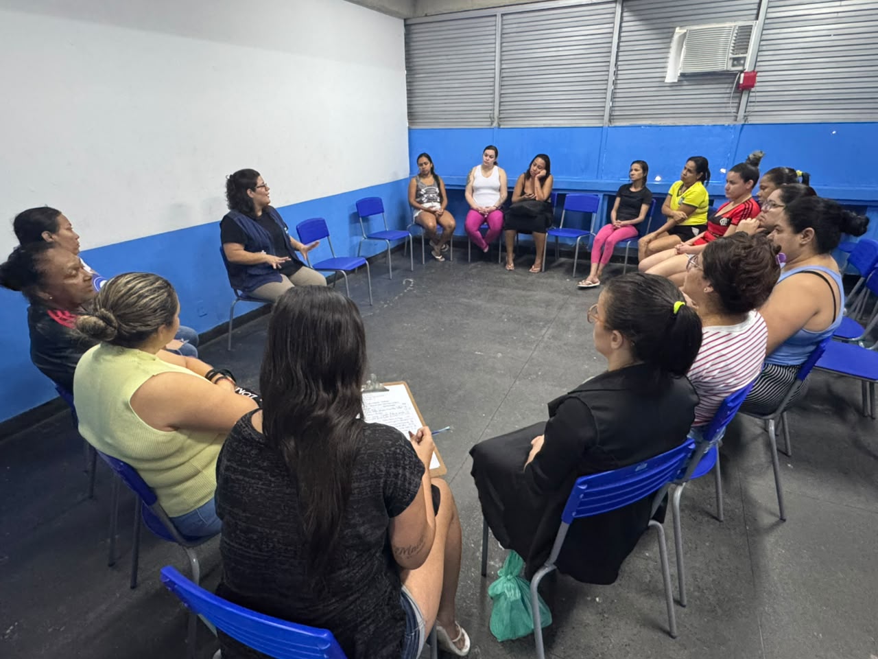 Roda de Conversa sobre Saúde do Escolar – CIEP Doutor Bento Rubião – CF Maria do Socorro Silva e Souza
