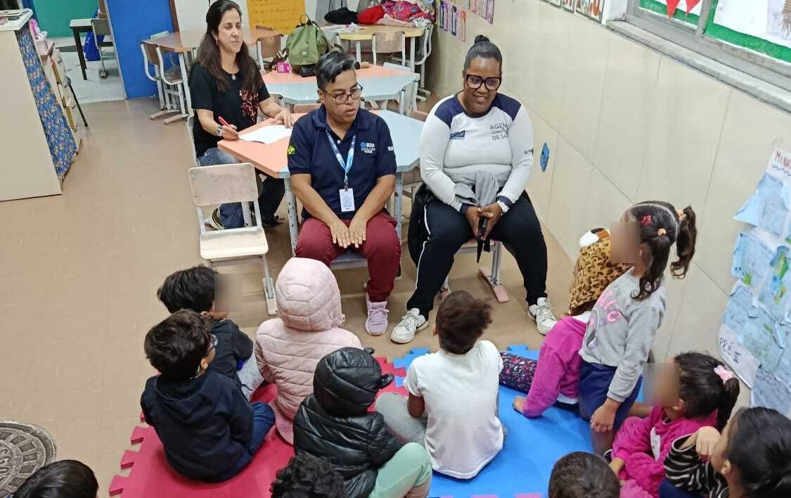 Programa Saúde na Escola (PSE) – Creche Municipal Lacyra Frazão – CMS Dr. Albert Sabin