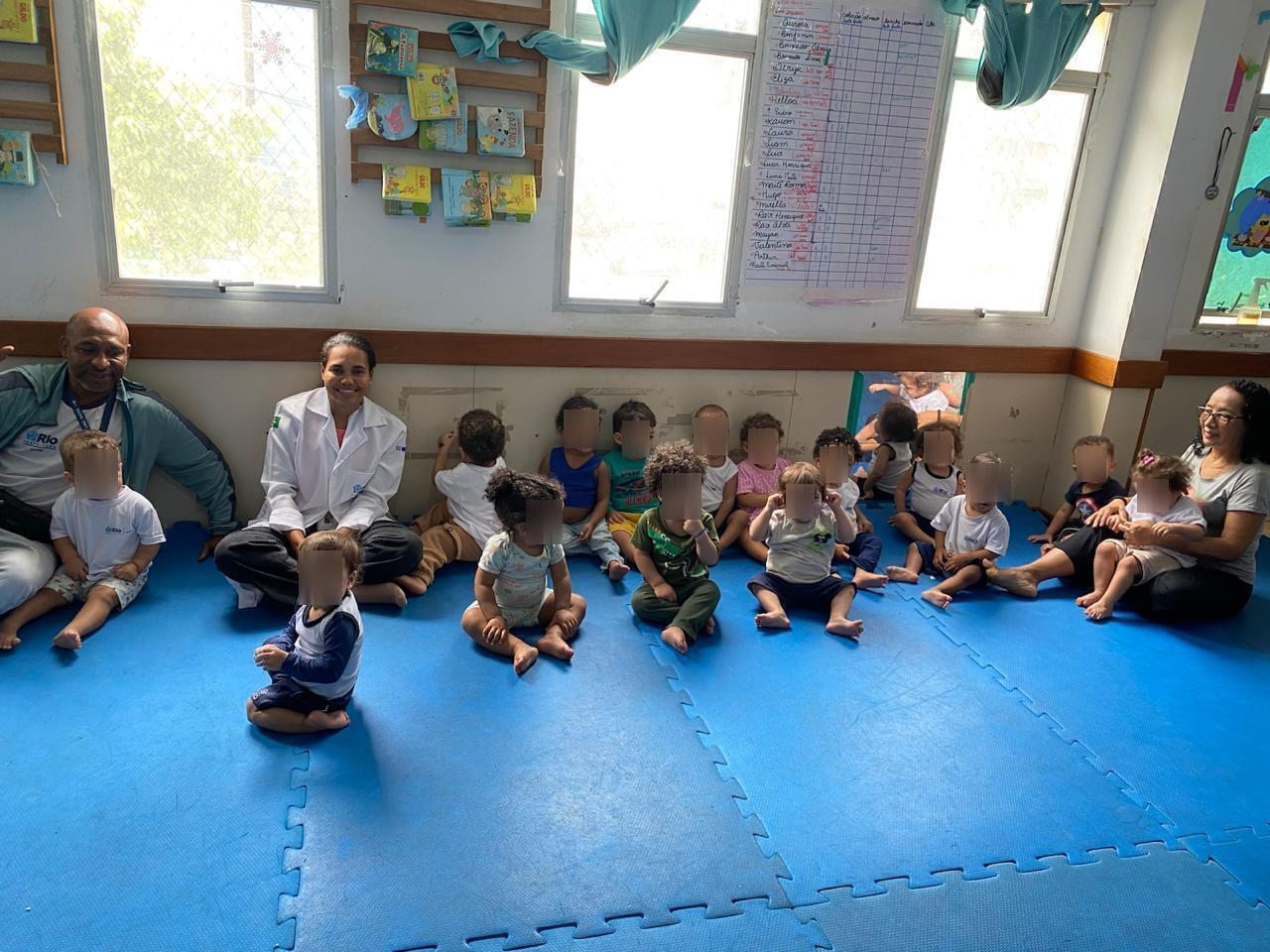 Programa Saúde na Escola (PSE) – Espaço de Desenvolvimento Infantil (EDI) Professora Edir Caseiro Ribeiro – CF Maria do Socorro Silva e Souza