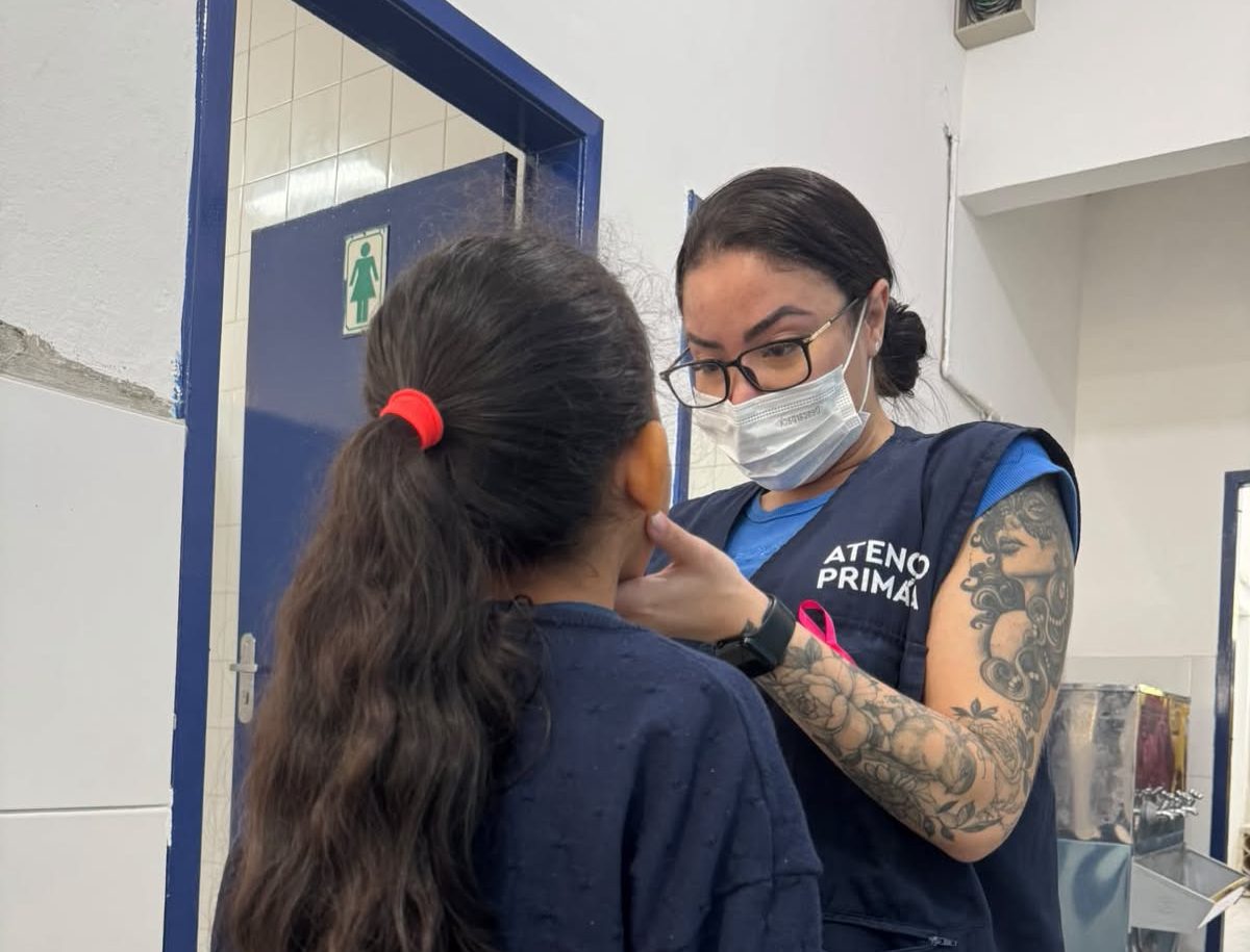Programa Saúde na Escola (PSE) – Escola Municipal Lúcia Miguel Pereira – CMS Vila Canoas