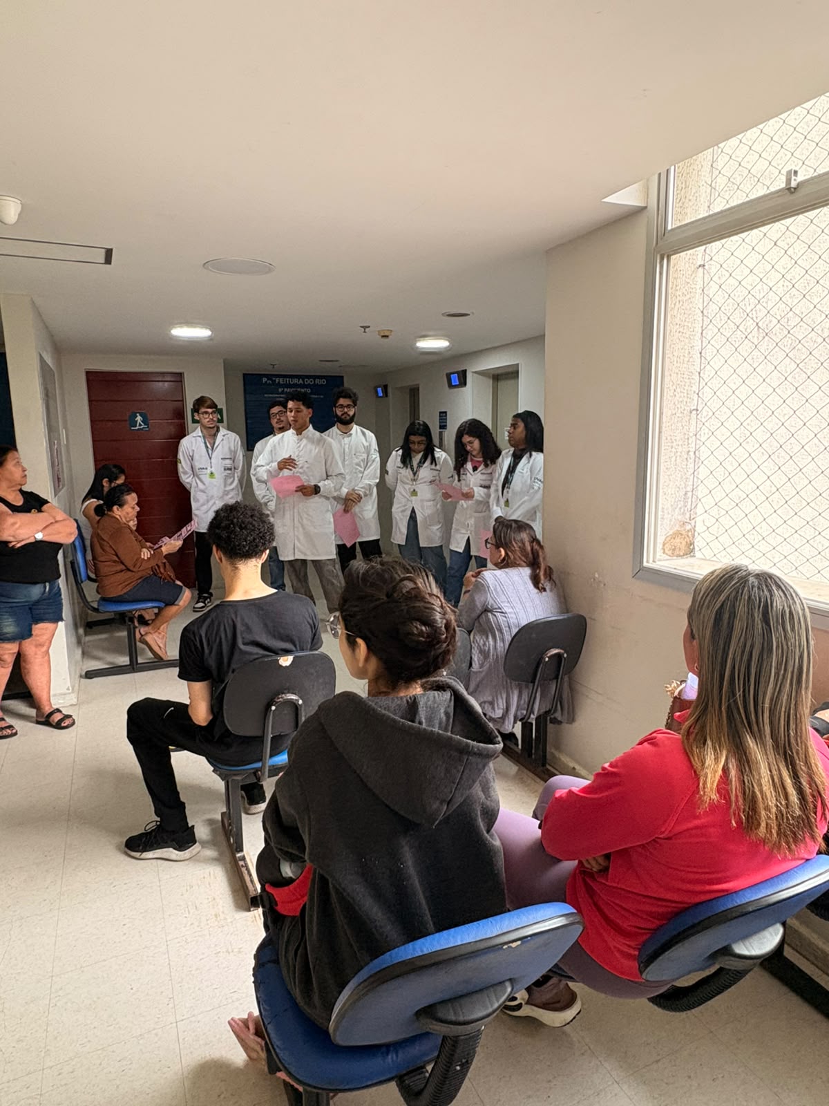 Sala de Espera – Outubro Rosa – CF Rinaldo de Lamare